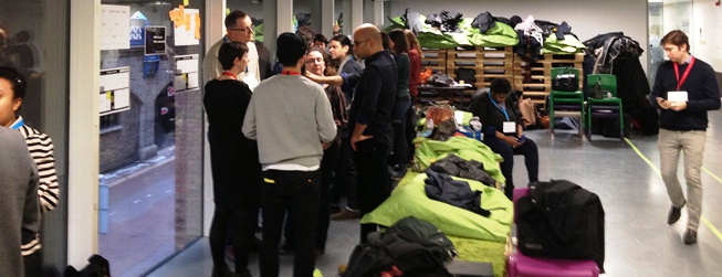 HacksHackers Connect Event in London Feb 5, 2016 -Group activity