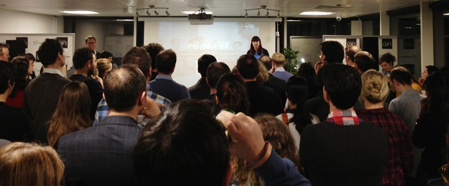 HacksHackers Connect Event in London - Joanna Geary JoannaUK) Twitter