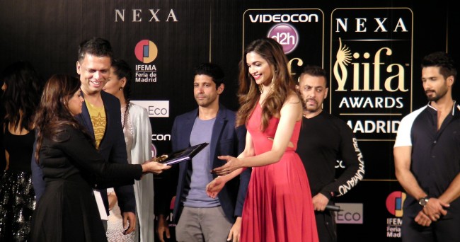 Deepika Padukone IIFA 2016 Madrid Press Conference Journalism News network