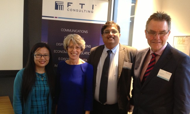 T Jamir, Patricia Hewitt, Anuj Bugga & Steve Buckley