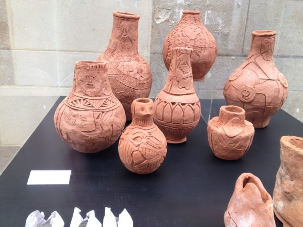 London Bridge clay project, exhibition of ceramics