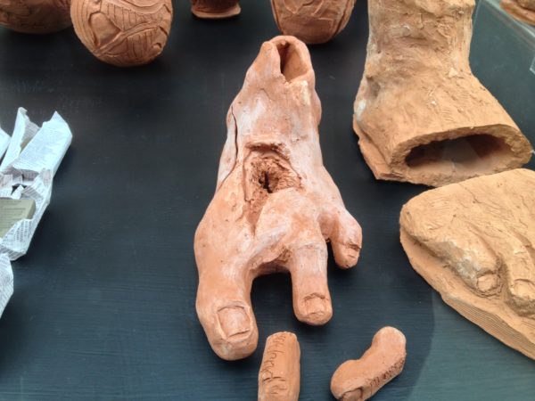 London Bridge clay project, exhibition of ceramics 2nd