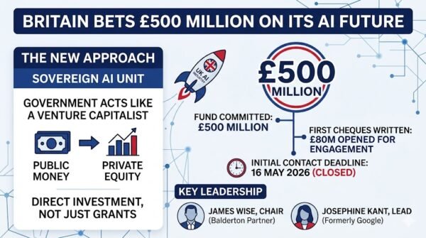 Britain Just Bet £500 Million on Its Own...